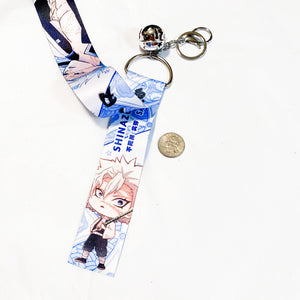 Demon Slayer - Sanemi Shinazugawa Ribbon Keychain