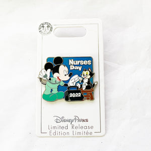 Nurses Day 2022 - Mickey Mouse & Figaro Pin