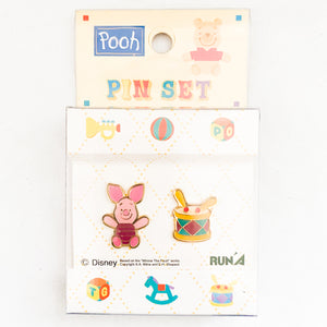 Disney x RunA - Piglet & Drum Pin Set