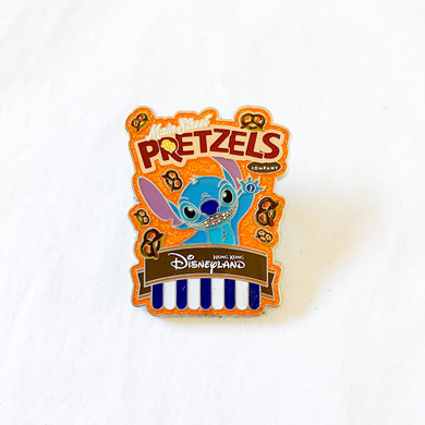 HKDL - Main Street Pretzels Stitch Pin