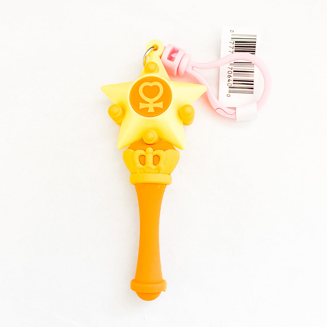 Sailor Moon - Sailor Venus Power Stick Bag Clip Keychain