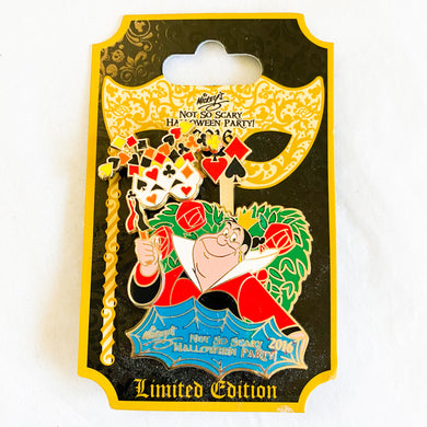 Mickey's Not So Scary Halloween Party 2016 - Queen Of Hearts Masquerade Pin