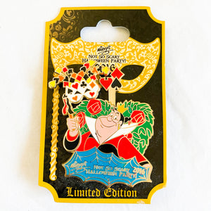 Mickey's Not So Scary Halloween Party 2016 - Queen Of Hearts Masquerade Pin