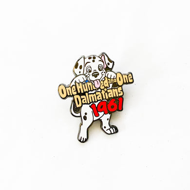 100 Years Of Dreams - One Hundred and One Dalmatians 1961 Pin