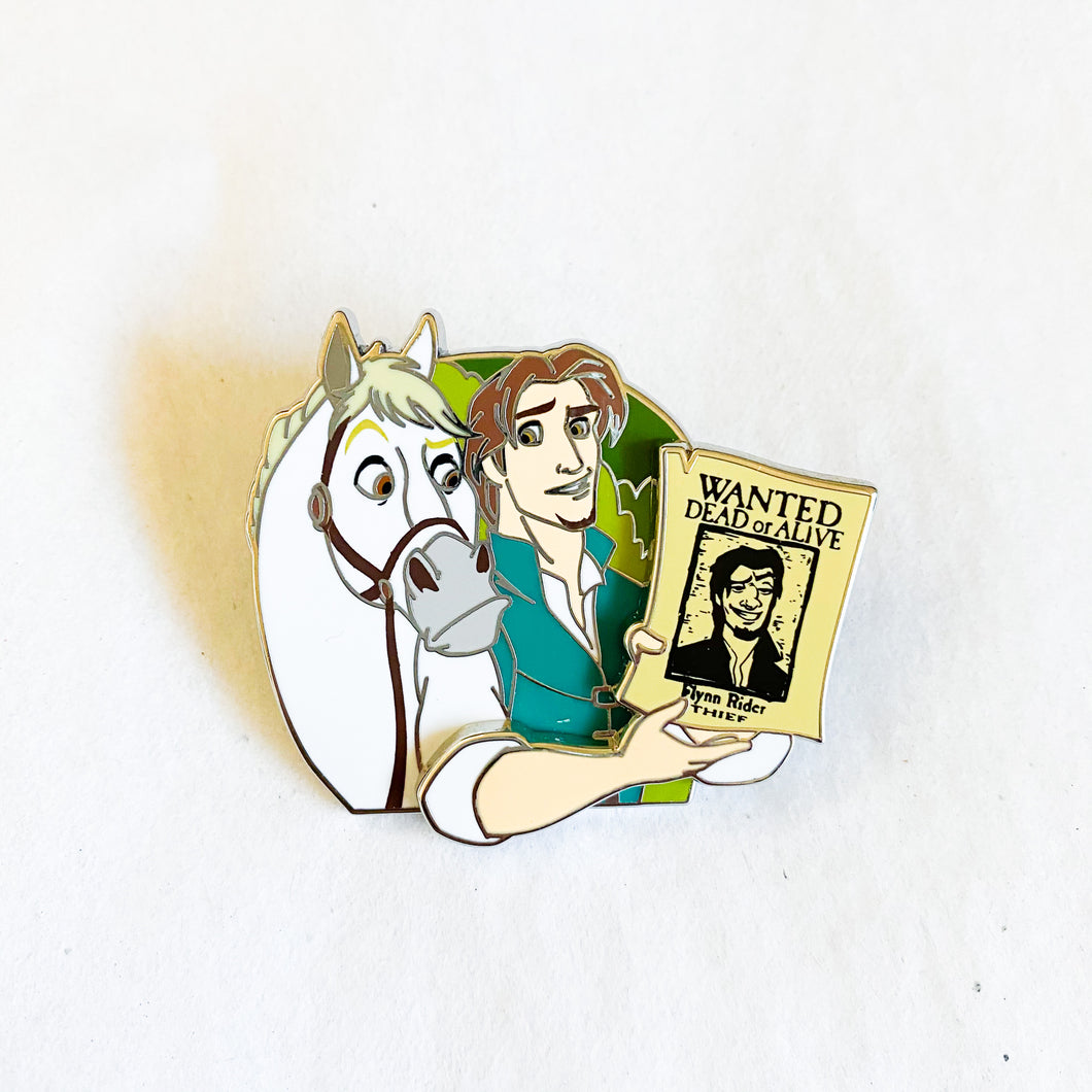August 2018 Park Pack - Flynn Rider With Maximus Pin