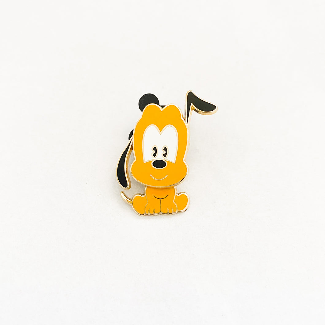 Baby Bobble-Head Pluto Pin