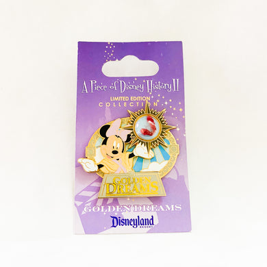 A Piece Of Disney History II - Golden Dreams Minnie Mouse Pin