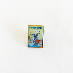 Donald Duck Baking With Chip & Dale Mini Pin
