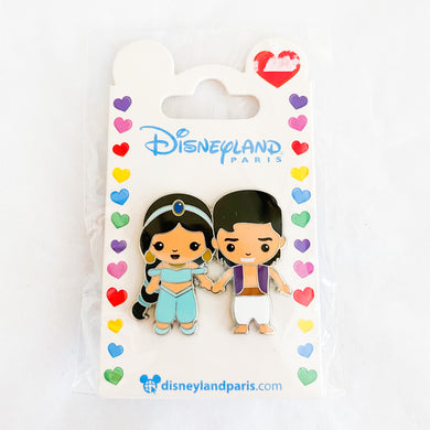 DLP - Cutie Couple - Aladdin & Jasmine Pin