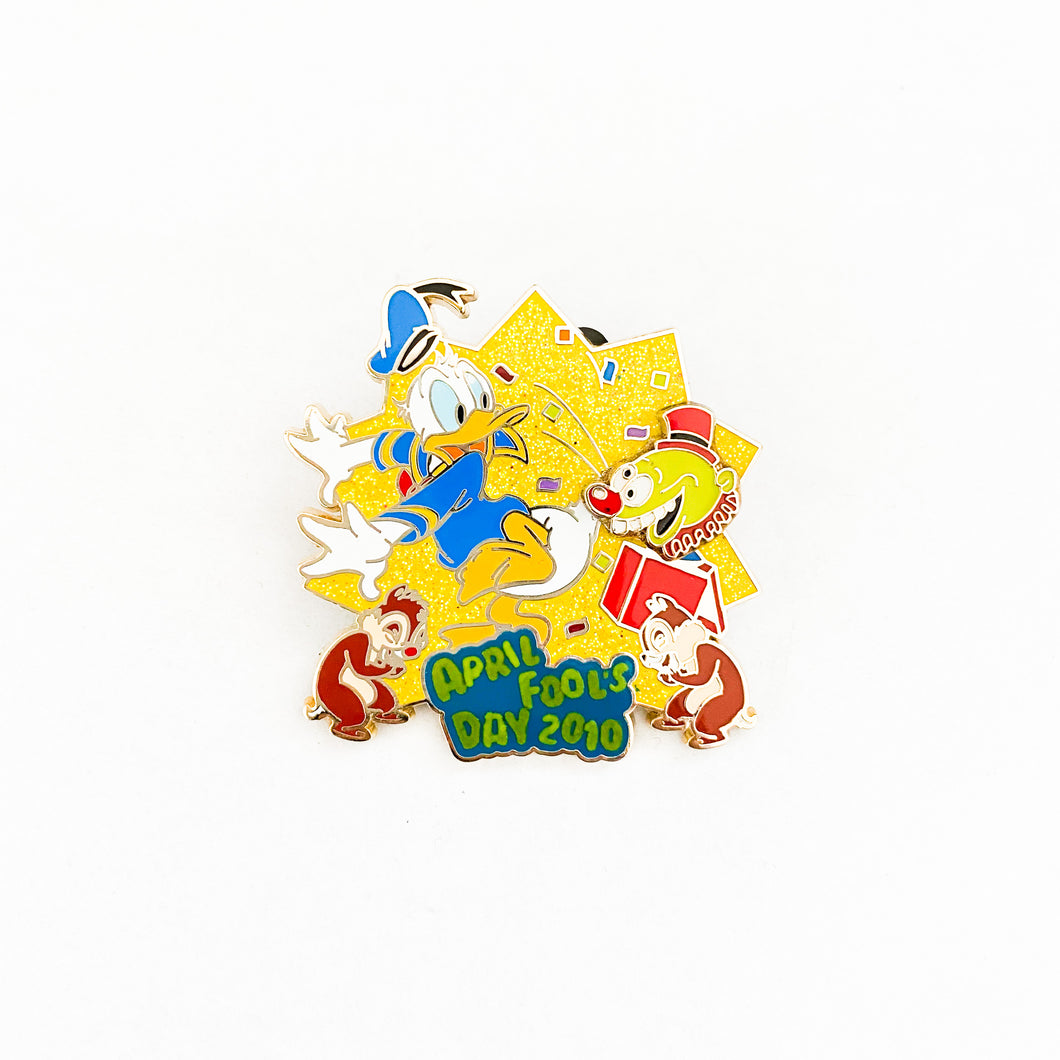 April Fool's Day 2010 - Donald Duck, Chip & Dale Pin