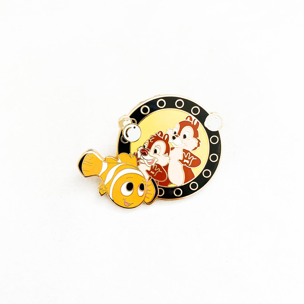 E-Ticket - Nemo's Submarine Voyage - Chip and Dale Pin