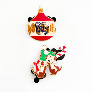 Mickey's Very Merry Christmas 2017 - Chip and Dale Pin