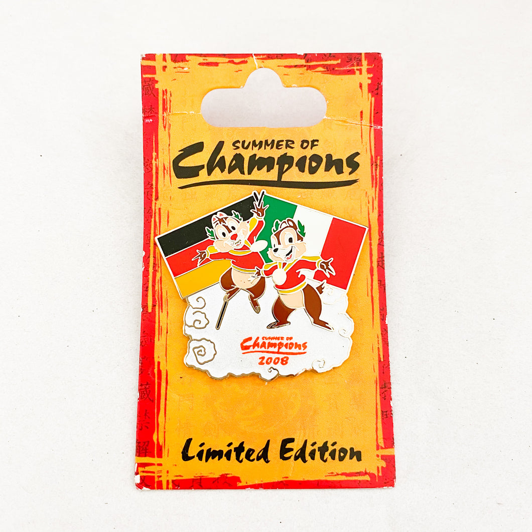 Summer Of Champions 2008 Italy & Germany Chip & Dale Pin