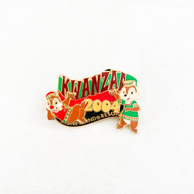 Kwanzaa 2004 - Chip & Dale Pin