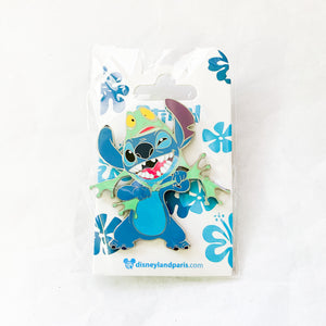 DLP - Stitch and Frog on Head Pin