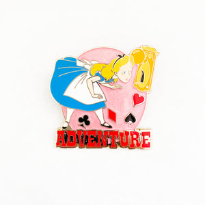 Attitude Series  - Alice and Door Knob Adventure Pin