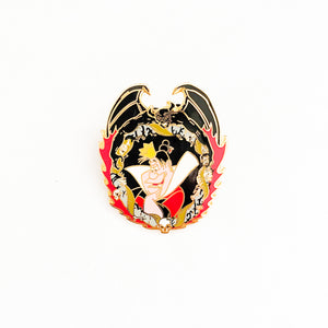JDS - Chernabog With Queen Of Hearts Pin