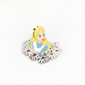 Alice With Daisies Pin