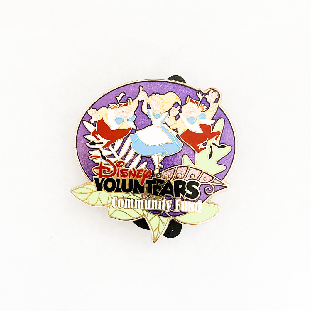 Voluntears Community Fund - Alice & Tweedle Dee and Dum Pin