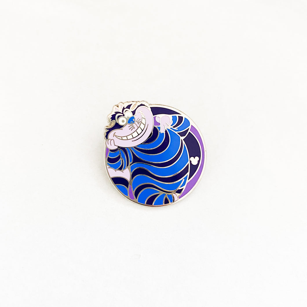 Hidden Mickey 2012 - Mad Tea Party - Purple Cheshire Cat Completer Pin