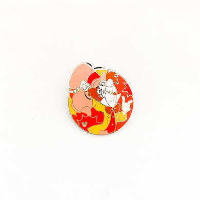 Hidden Mickey 2012 - Mad Tea Party - Orange Mad Hatter Pin