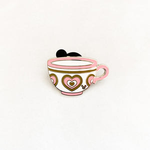 Hidden Mickey 2015 - Mad Tea Party Cups - Pink Pin