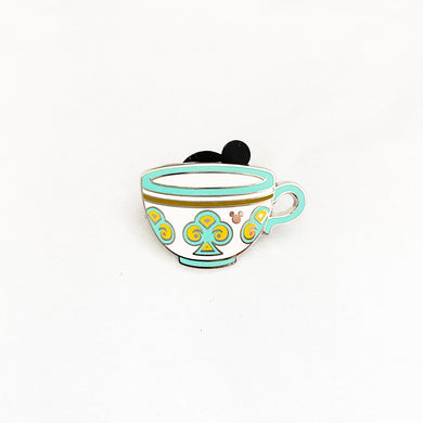 Hidden Mickey 2015 - Mad Tea Party Cups - Teal Pin