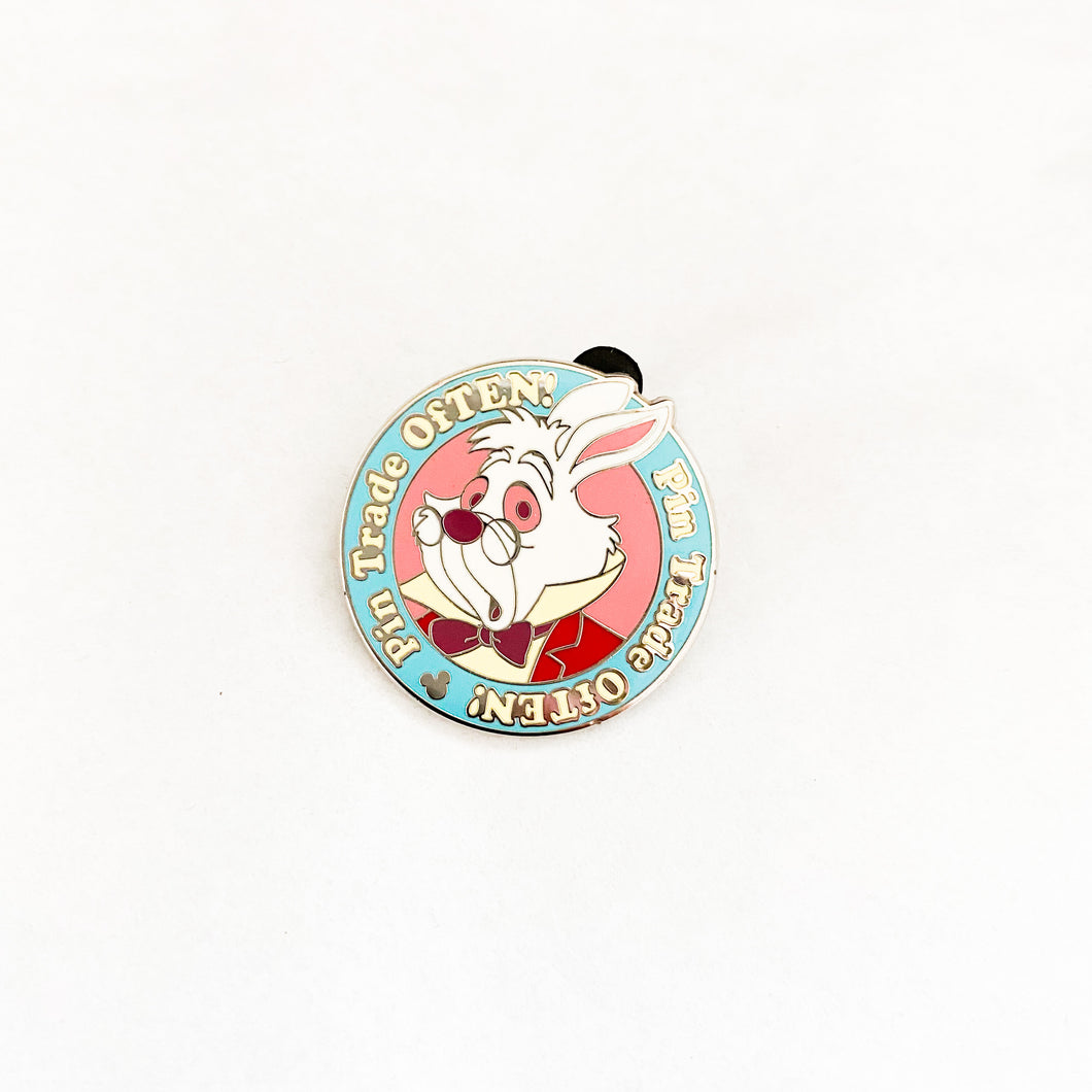 Hidden Mickey - Pin Trade OfTEN! - White Rabbit Pin