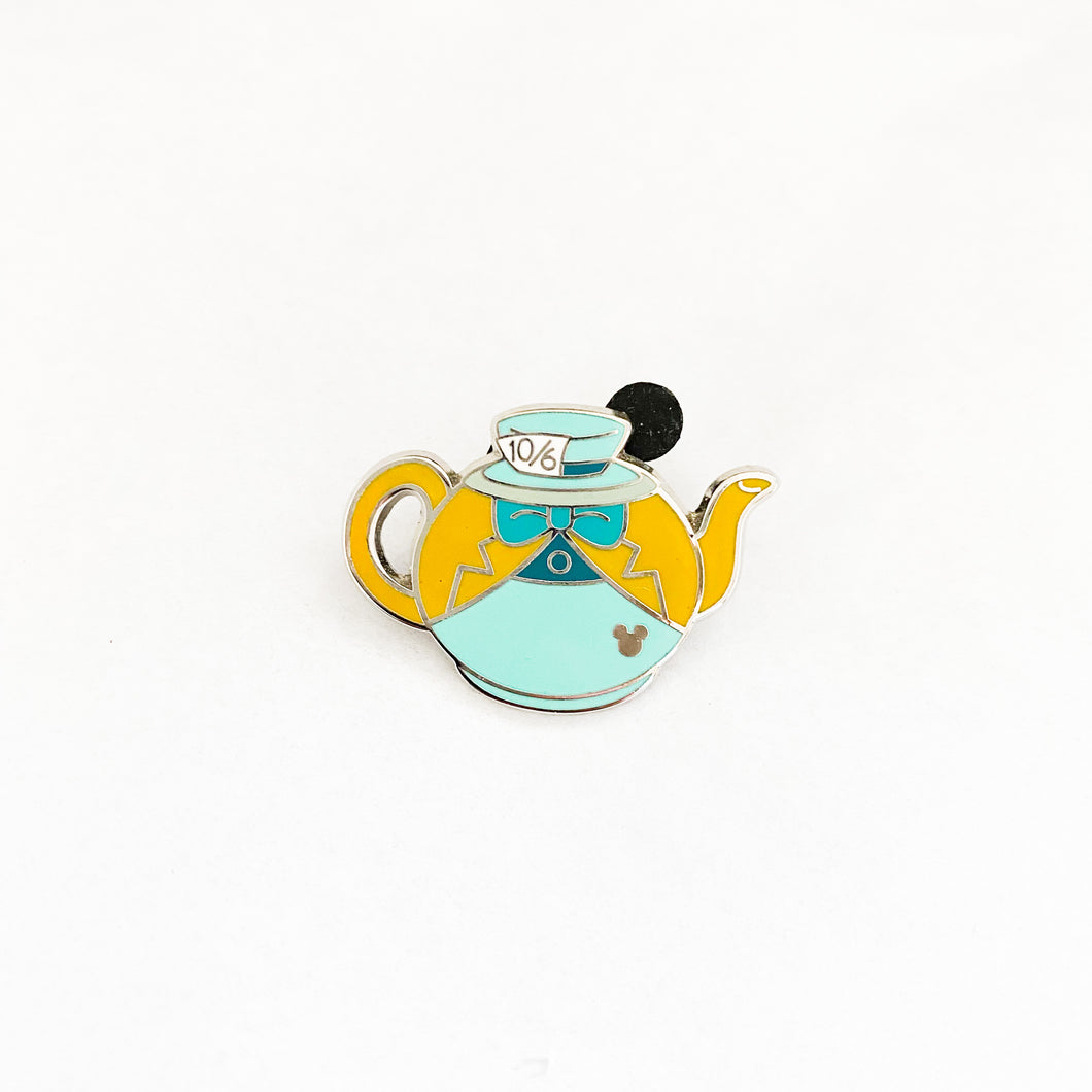 Hidden Mickey - Tea Pots - Mad Hatter Pin