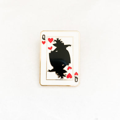 Loungefly - Alice In Wonderland Cards - Queen - Queen Of Hearts Pin