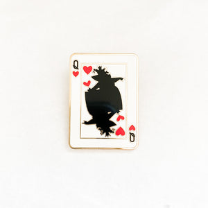 Loungefly - Alice In Wonderland Cards - Queen - Queen Of Hearts Pin