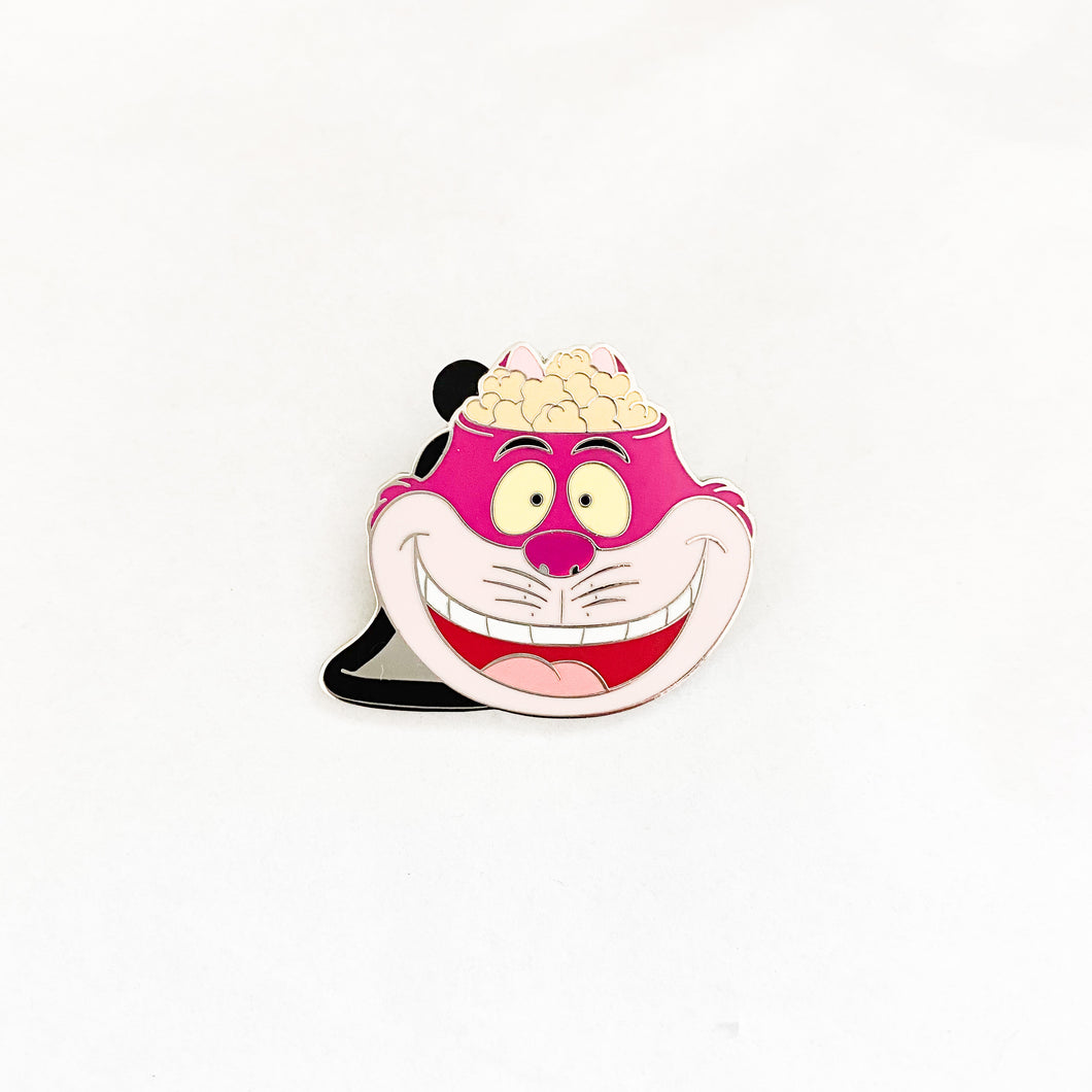 HKDL - Popcorn Bucket - Cheshire Cat Pin