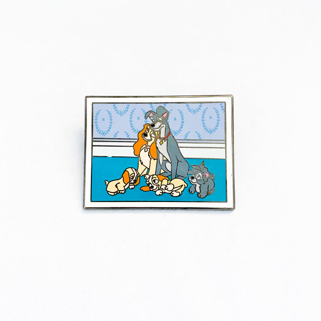 Film Mystery Series - Lady and the Tramp Family Pin