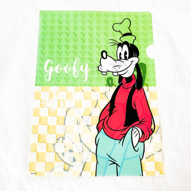 Goofy and Pluto Clear File Folder