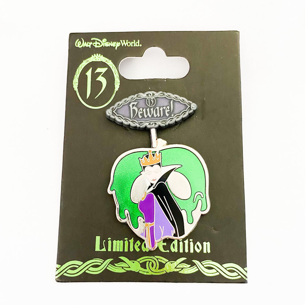 13 Reflections Of Evil - Evil Queen & Sorcerer Mickey Spinner Pin
