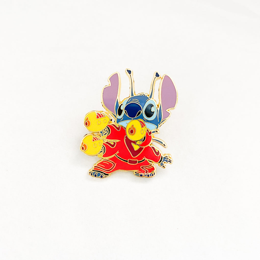 Mulan Stitch Pin Stitch Fantasy Pin Stitch Disney Pin 