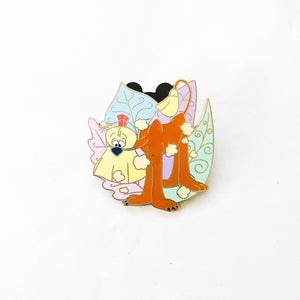 70th Anniversary - Alice In Wonderland - Broom Dog Pin