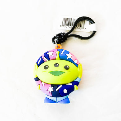 Pixar - Toy Story - Alien with Donut Bag Clip Keychain