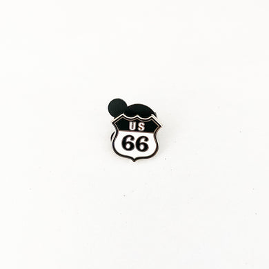 Tiny Kingdom - DLR Series 2 - Route 66 Sign Pin