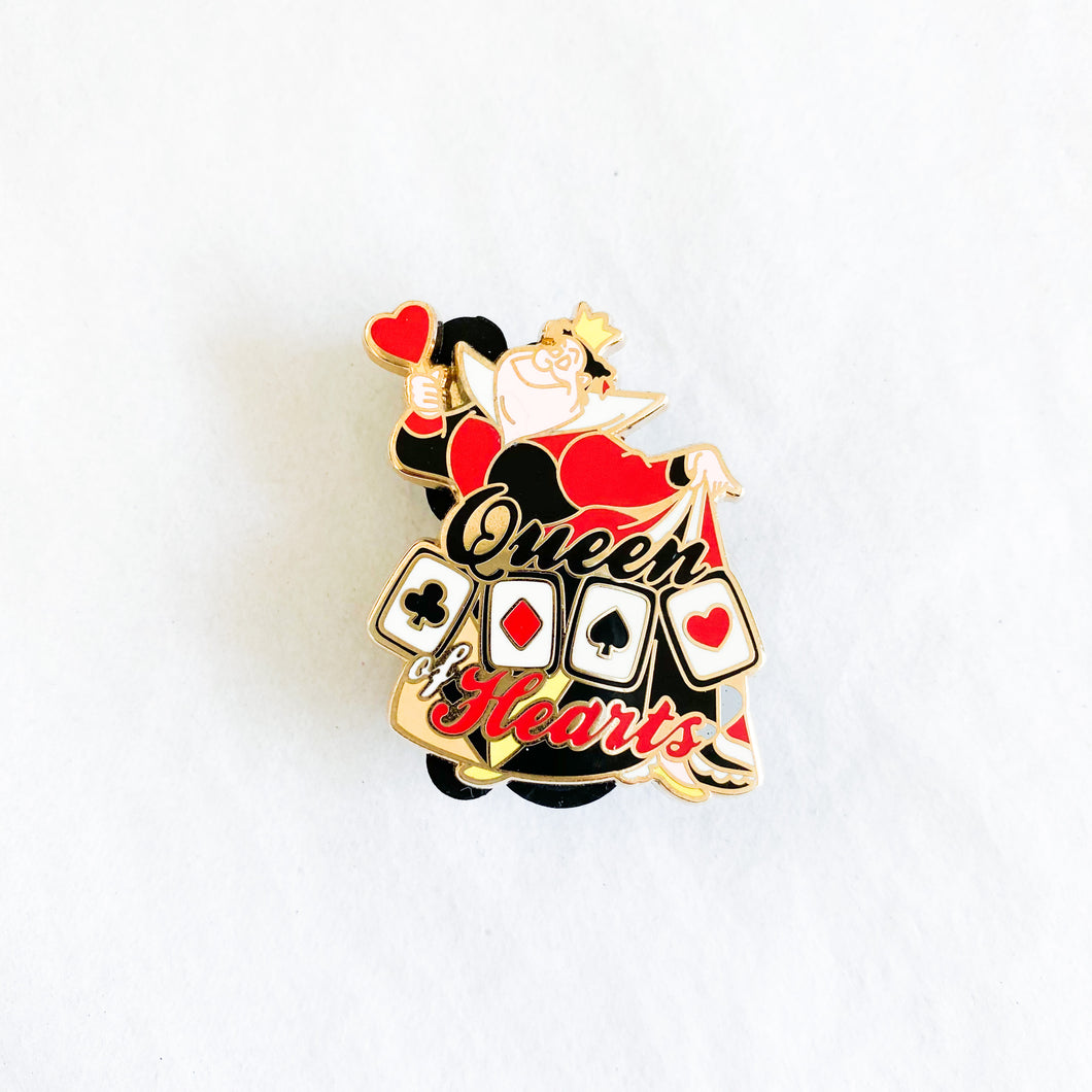 Jerry Leigh - Queen Of Hearts Pin