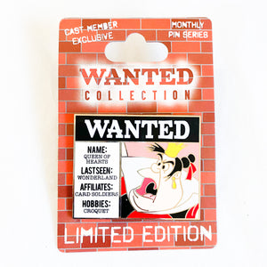 Wanted Collection - Queen Of Hearts Pin