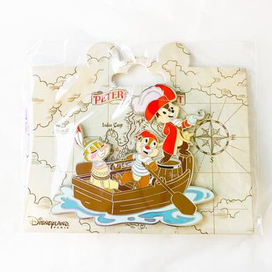 DLP - Peter Pan - Chip as Captain Hook, Dale as Mr. Smee, and Clarice as Tiger Lily Pin