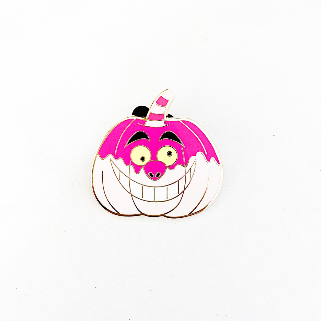 Painted Pumpkins - Cheshire Cat Pin