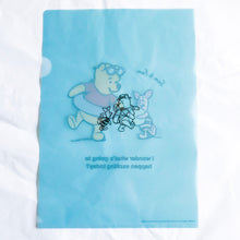 Summer Winnie The Pooh & Piglet Clear File Folder