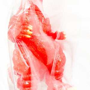 Medicom Toys - Desugoji Red Clear Glitter Sofubi Vinyl Figure