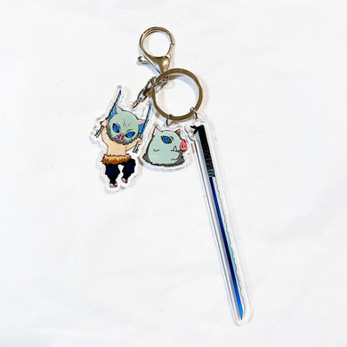 Demon Slayer - Inosuke Keychain