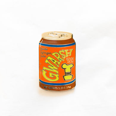 Delicious Drinks - Gawrsh Pale Ginger Ale Pin