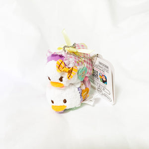 Disney Tsum Tsum - Micro Valentine’s Day Donald and Daisy Duck Plush Keychain