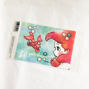 The Little Mermaid Glittery Sticker