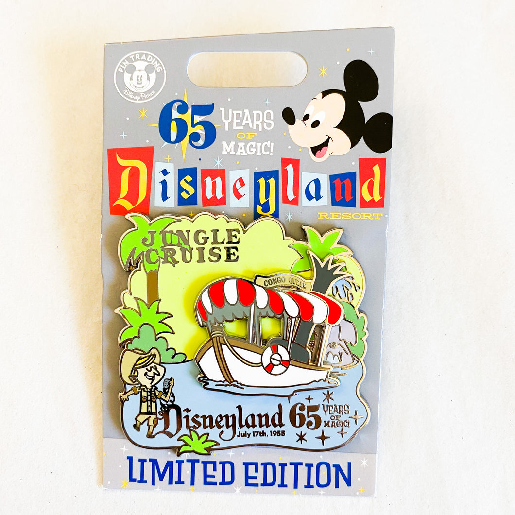 Disneyland 65 Years Of Magic - Jungle Cruise Pin